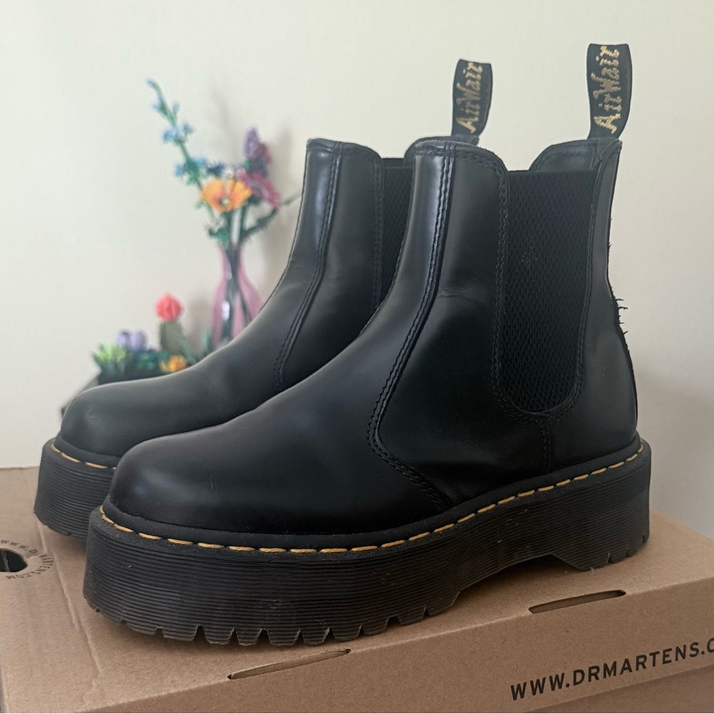 Dr. Martens Black Chunky Chelsea Boots